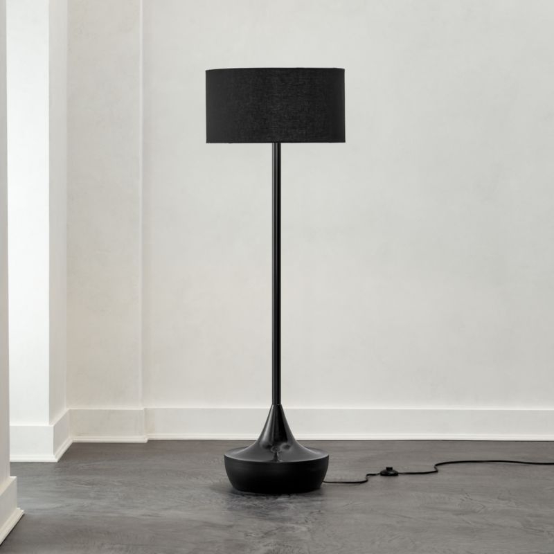 Atlas Black Floor Lamp - Image 2