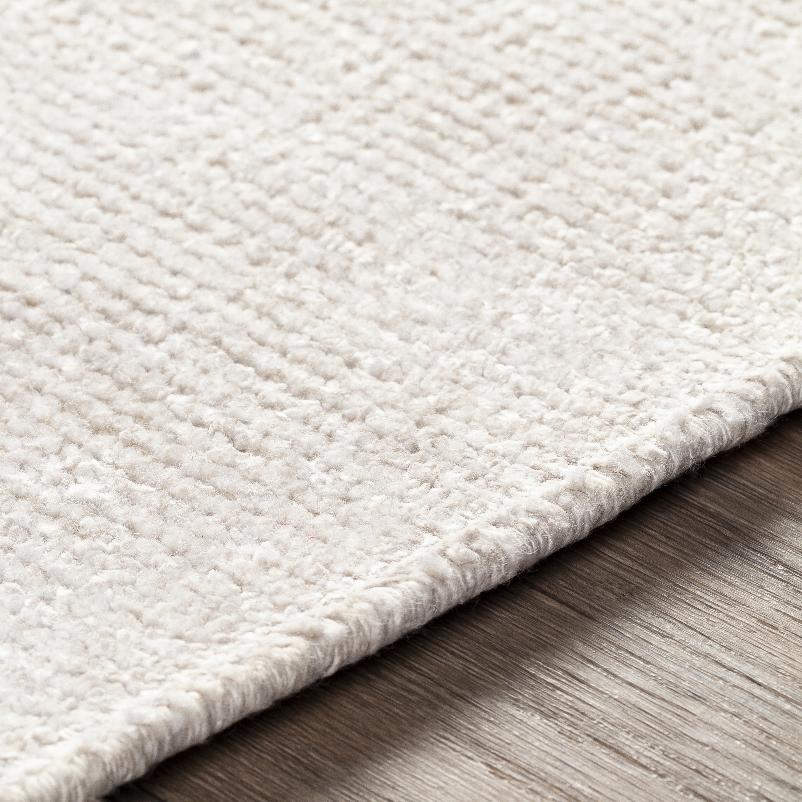 Calm Beige Indoor 2' x 3' Handmade Rug - Image 2