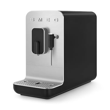 Smeg Fully-Automatic Coffee Machine with Steamer, Black - Image 0