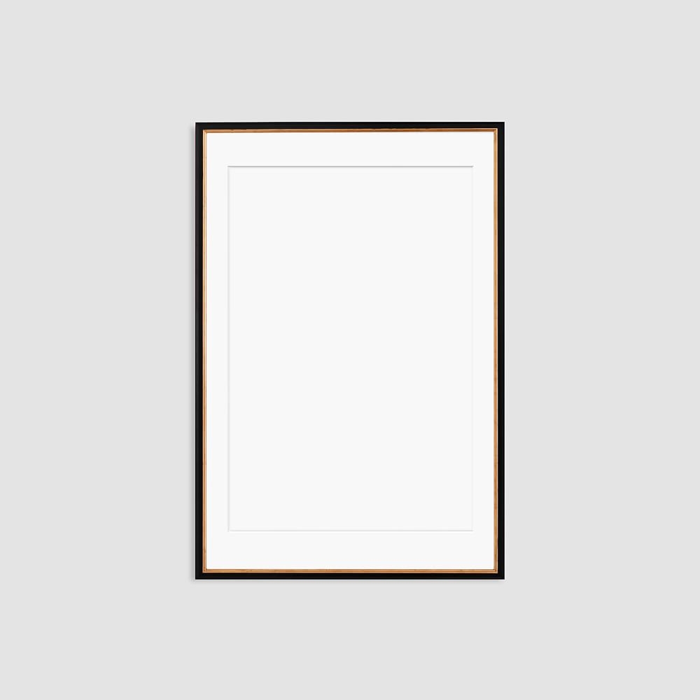Certificate Frame, Black + Gold, 24"x36" - Image 0