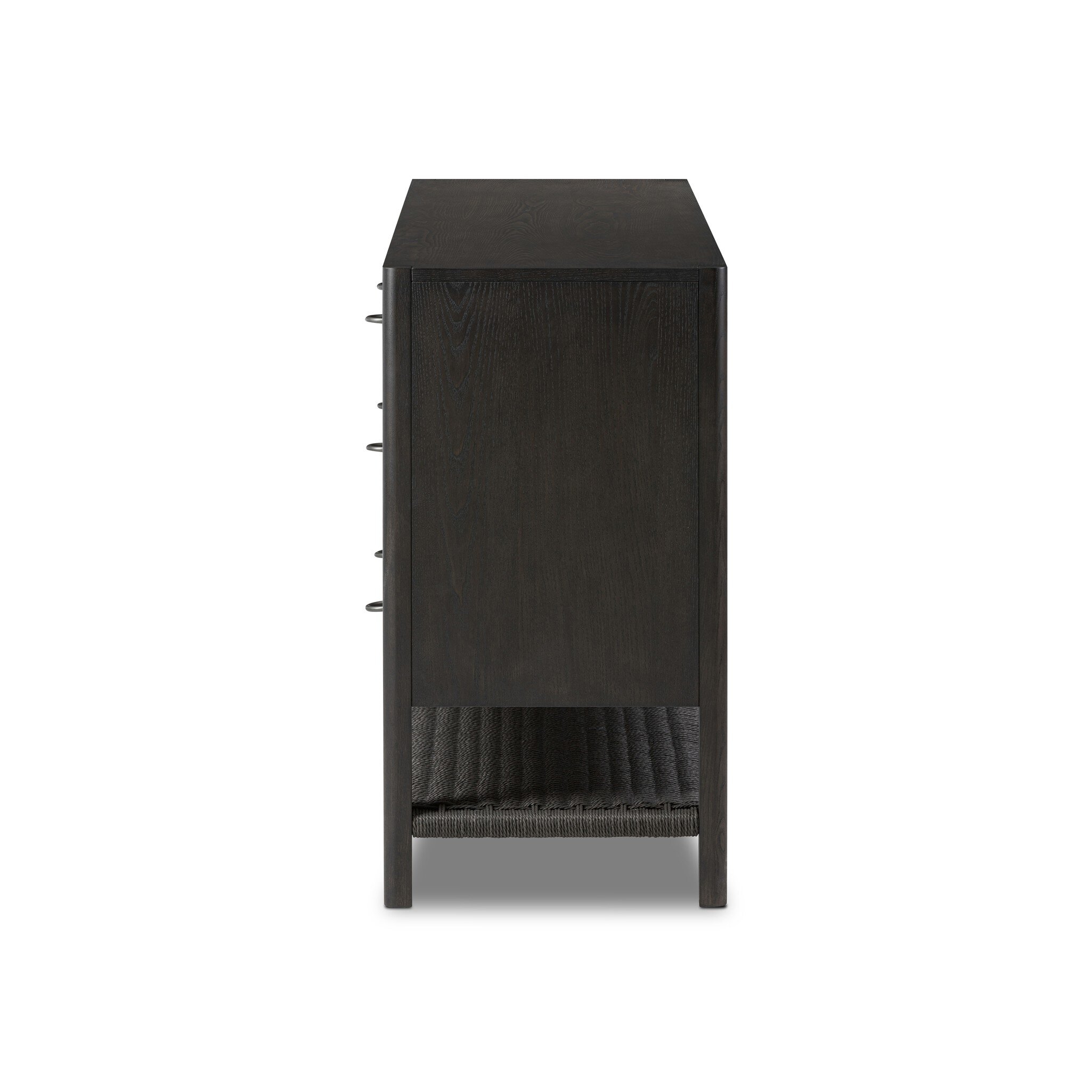 Zuma 6 Drawer Dresser - Smoked Black Ash Veneer - Image 2