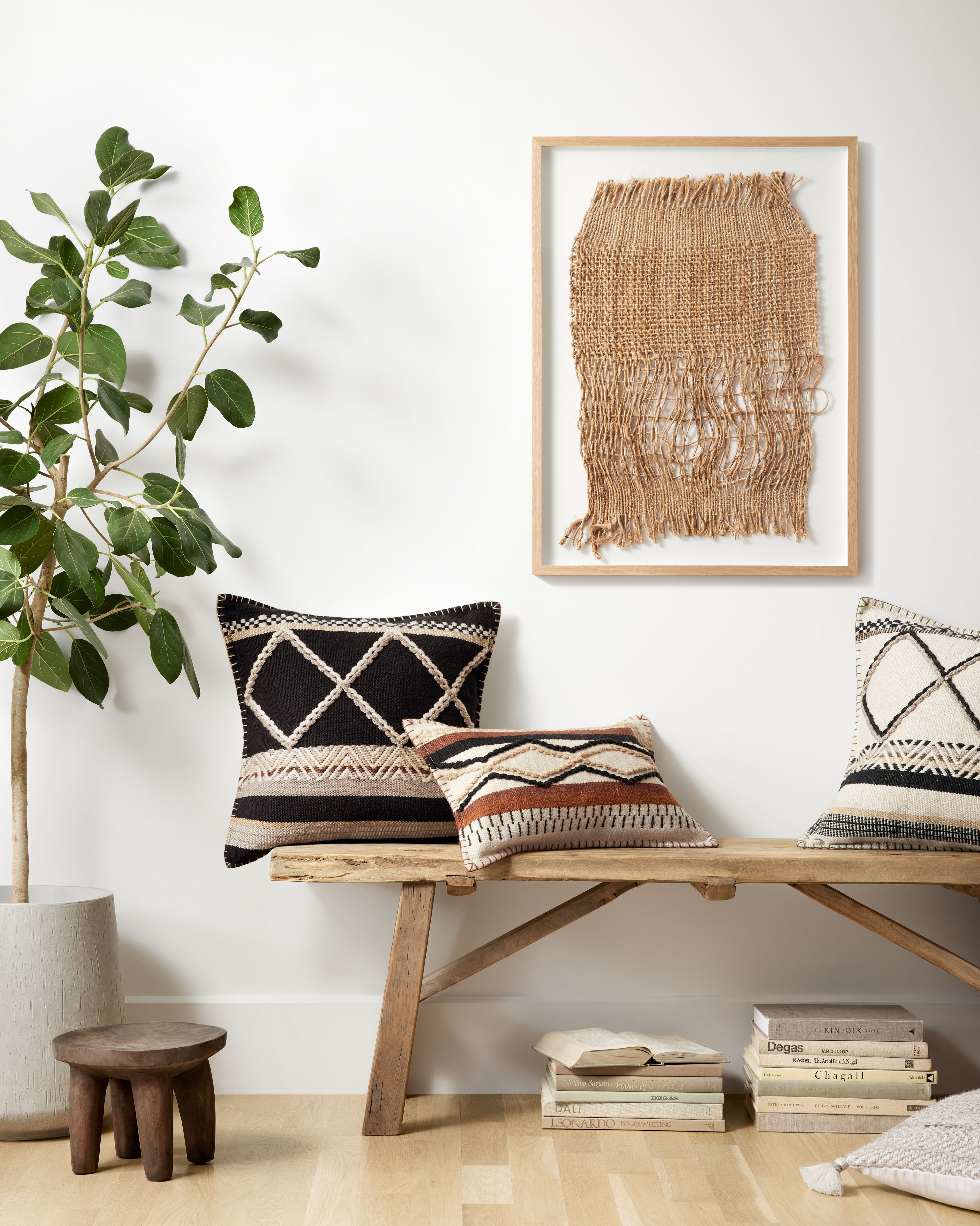 Loloi Pillows PLL0059 Natural / Multi 22" x 22" Cover Only - Image 1