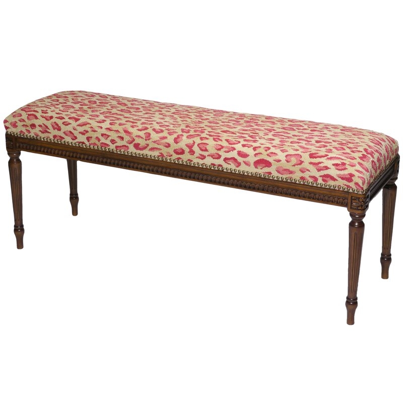 French Market Collection Upholstered Bench - Image 0