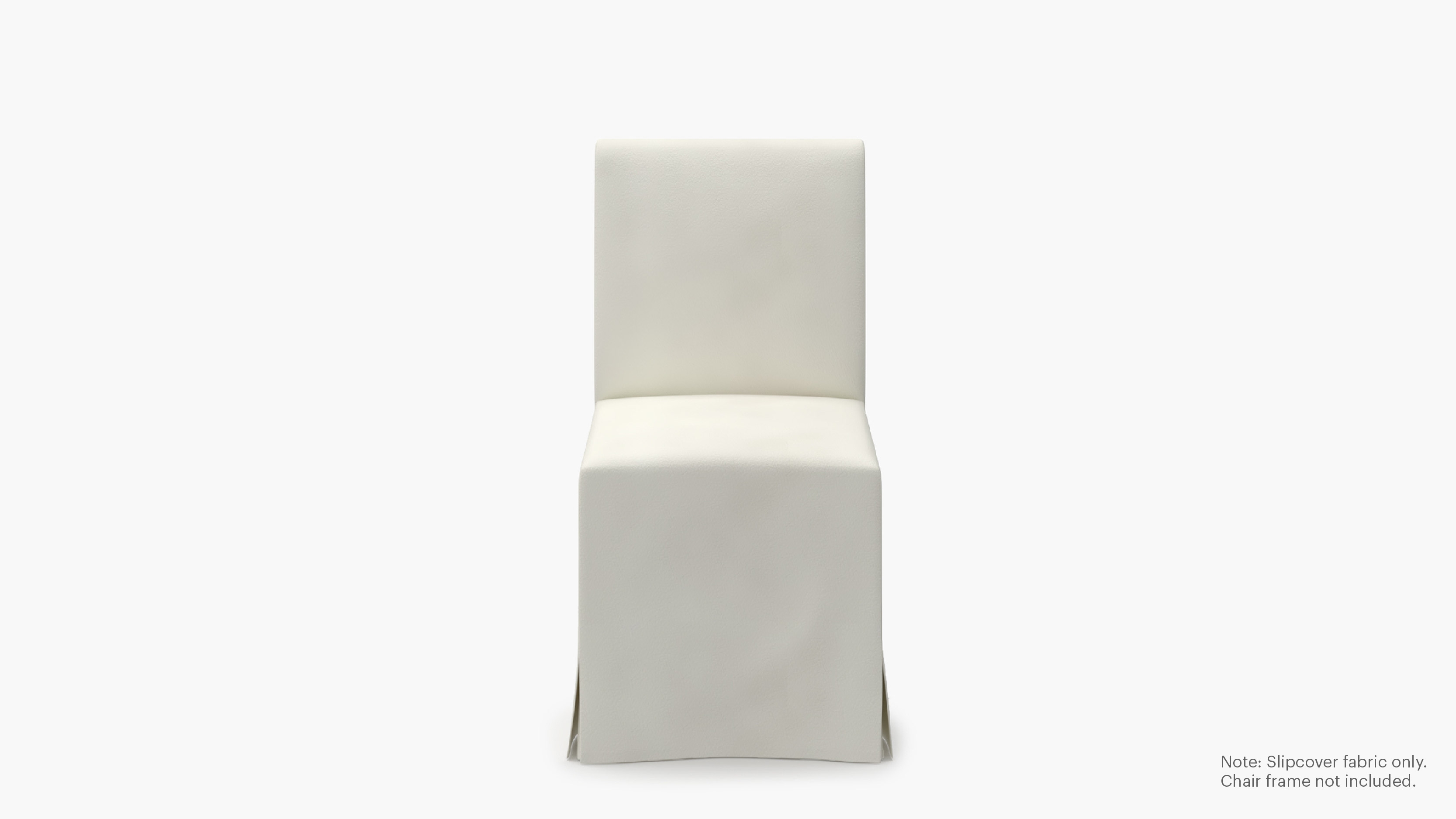 Slipcovered Signature Dining Chair - Cover Only, Sheepskin - Image 0