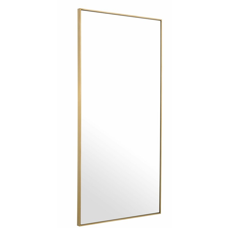 Eichholtz Redondo Brushed Brass Modern & Contemporary Accent Mirror - Image 0