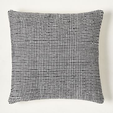 Shadow Graphic Pillow Cover, 20"x20", Black - Image 3
