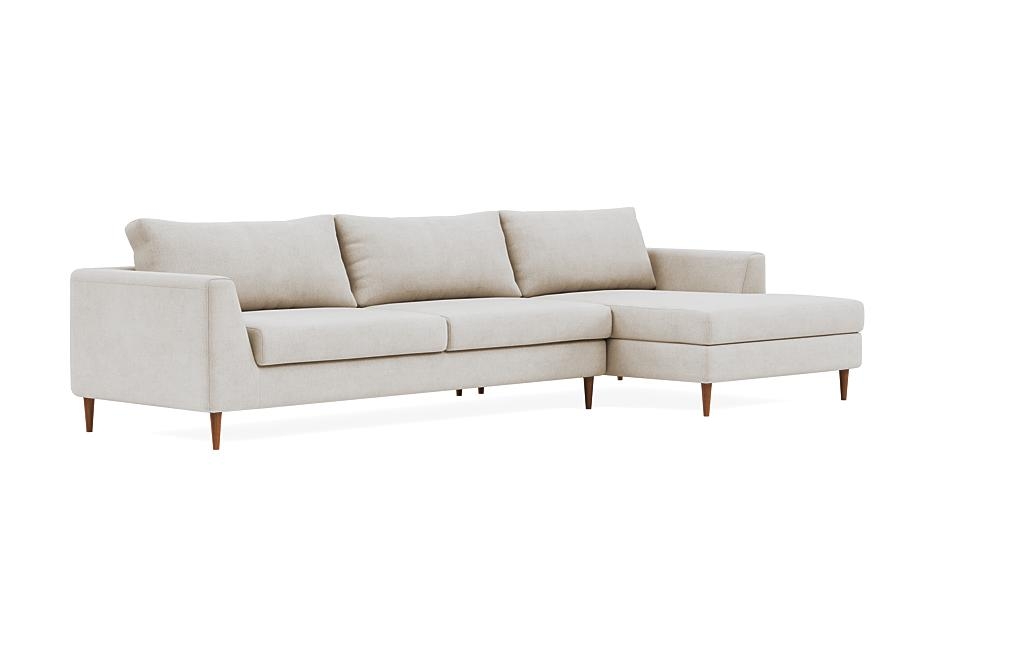 Asher 3-Seat Right Chaise Sectional - Image 1