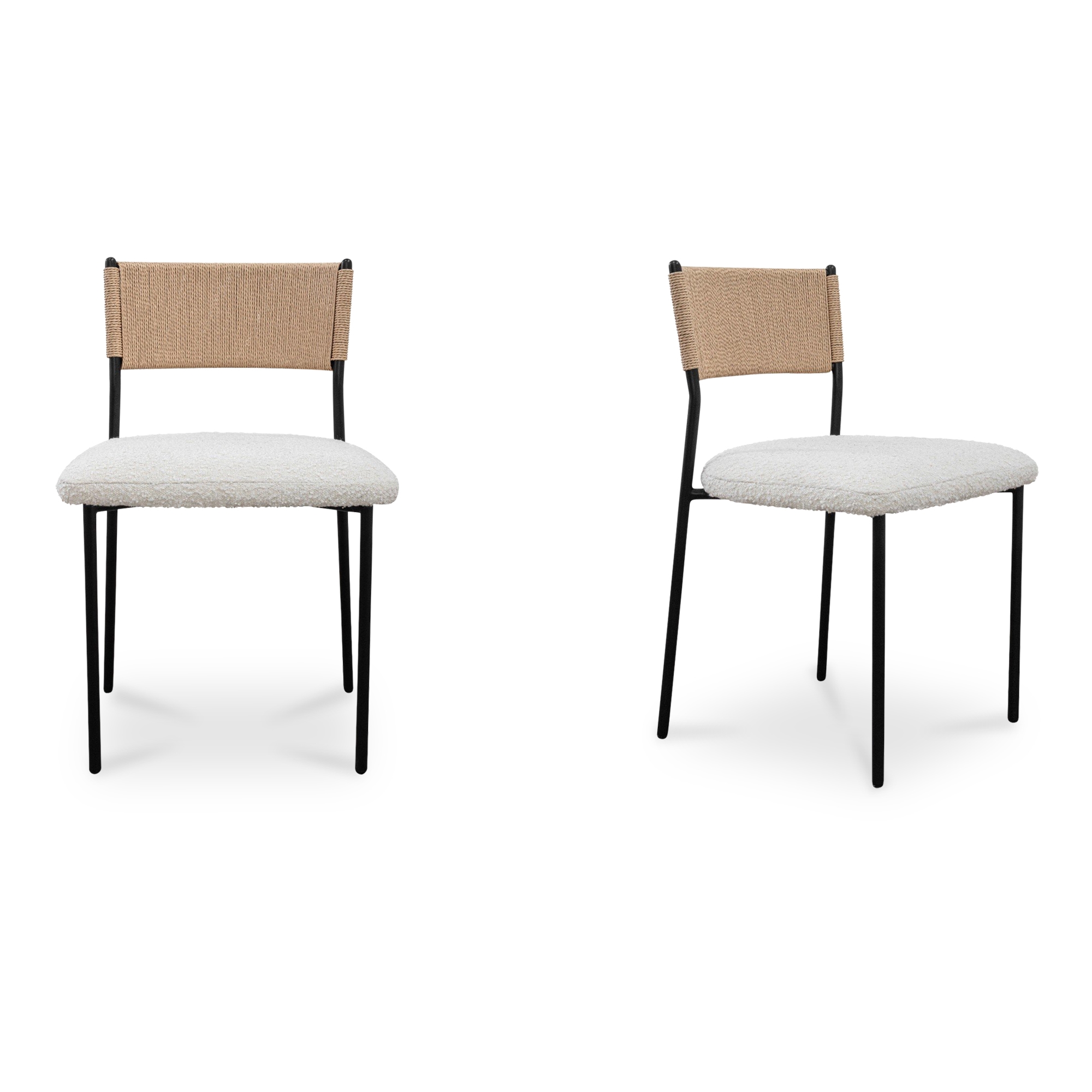 Foley Dining Chair White Set Of Two - Image 0