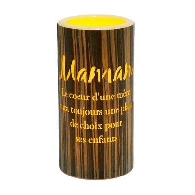 Avec Dire Maman LED Unscented Flameless Candle - Image 0