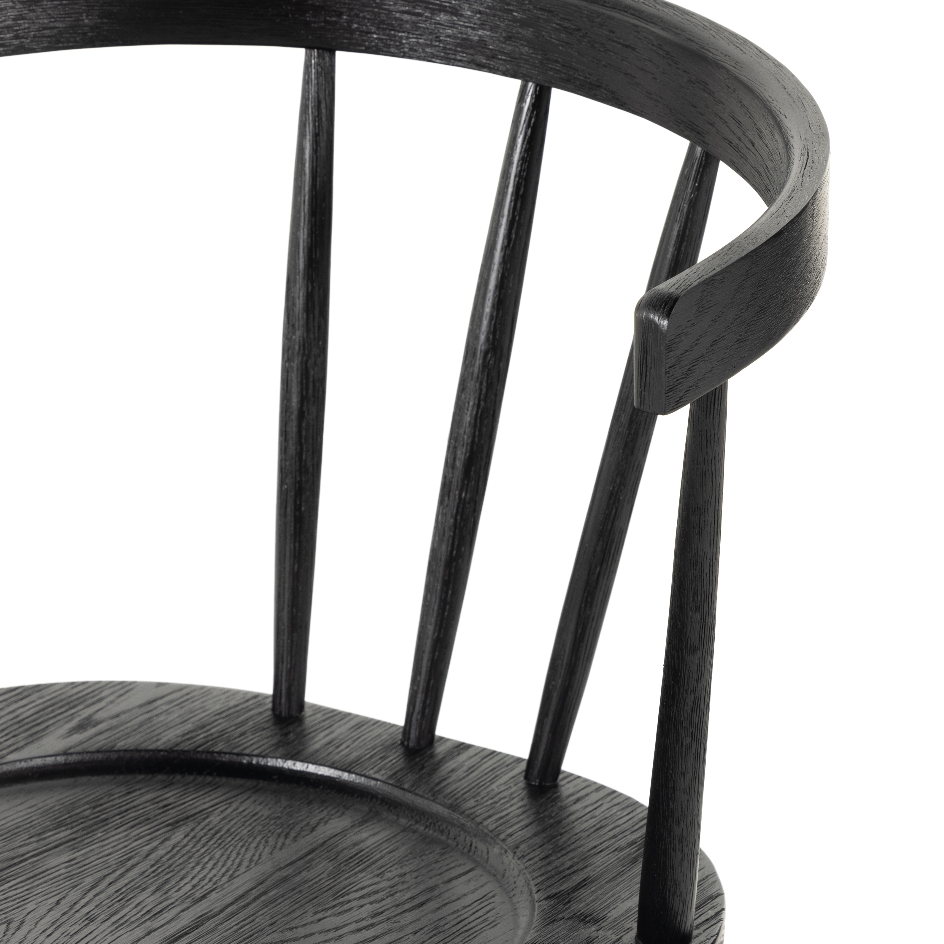 Naples Dining Chair-Black Oak - Image 8