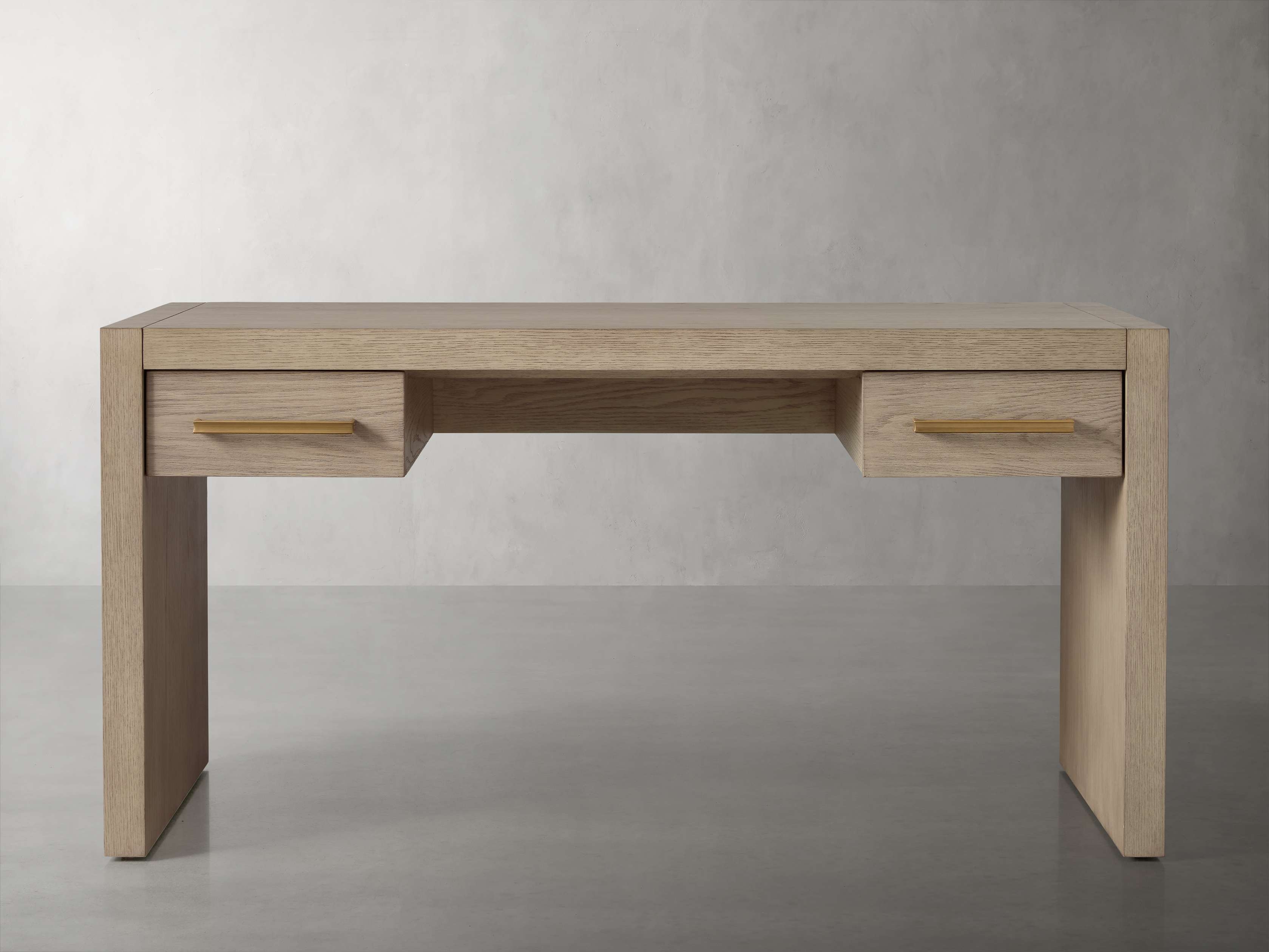 Bodhi Writing Desk in Wood Natural  Oat - Image 0