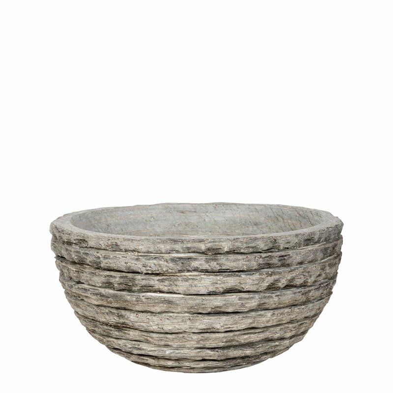 JANUS et Cie Stoneware Decorative Bowl in Nautral - Image 0