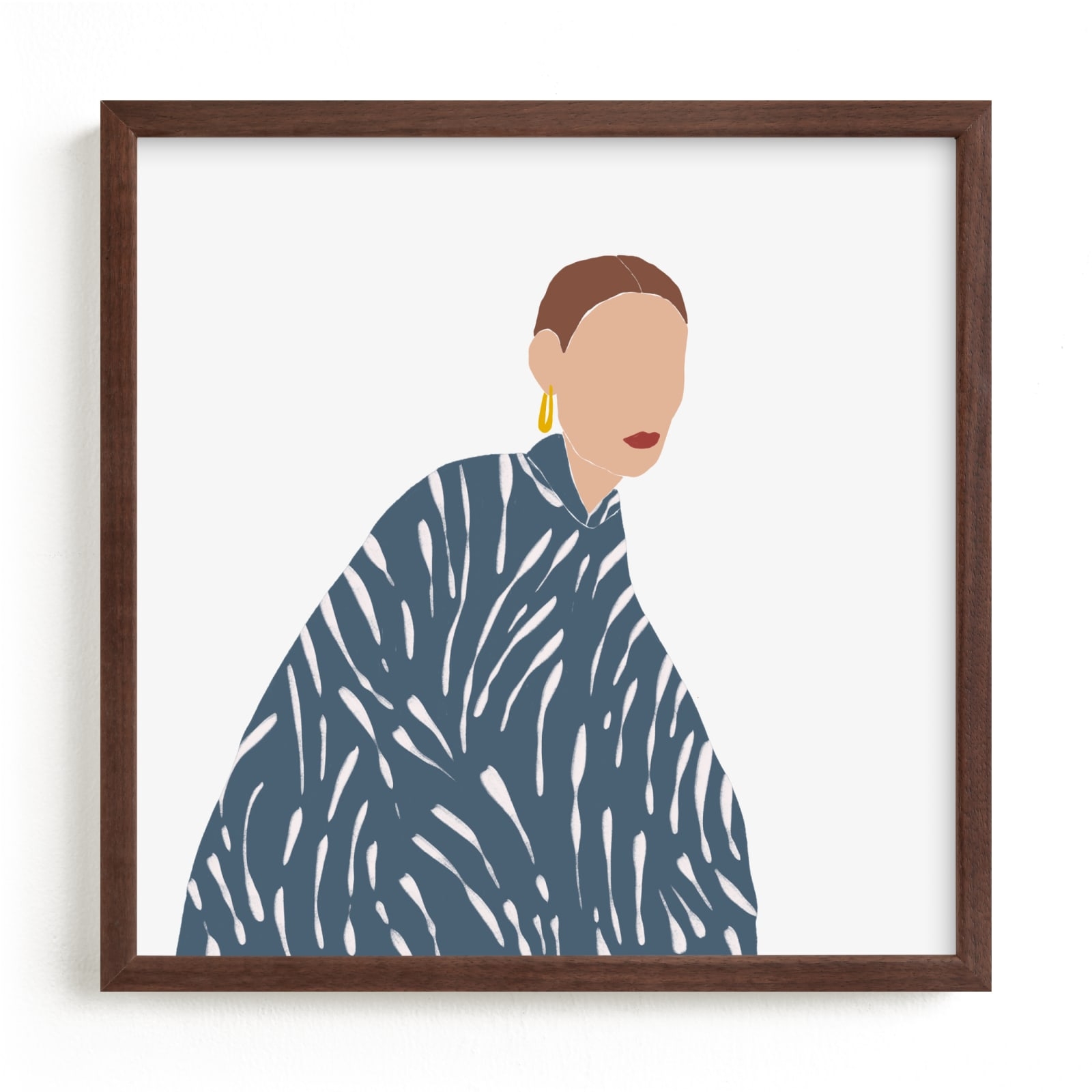 A Girl With A Coat Limited Edition Fine Art Print 2 - Image 0