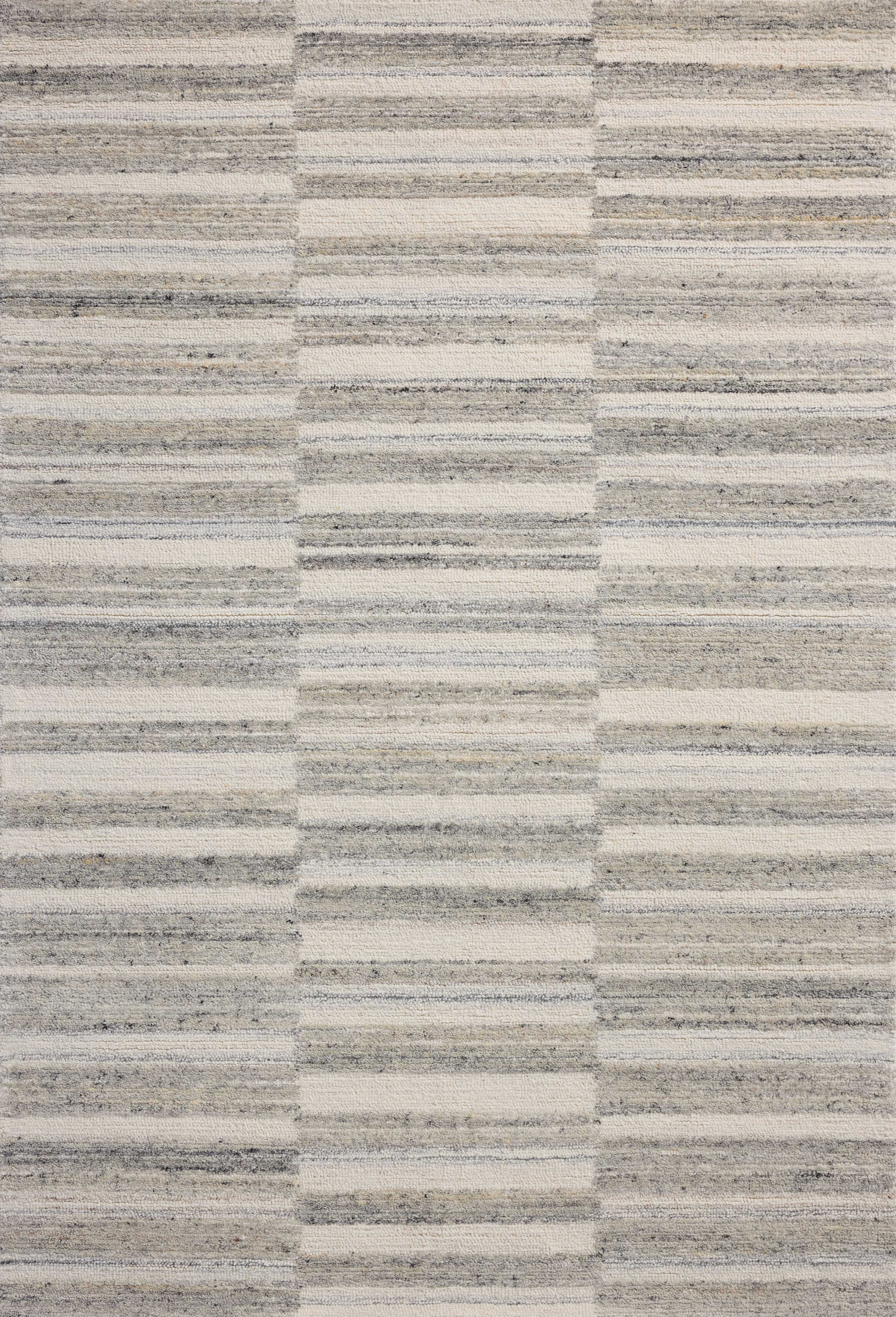 Magnolia Home by Joanna Gaines x Loloi Rae Stone / Ivory 5'-0" x 7'-6" - Image 0