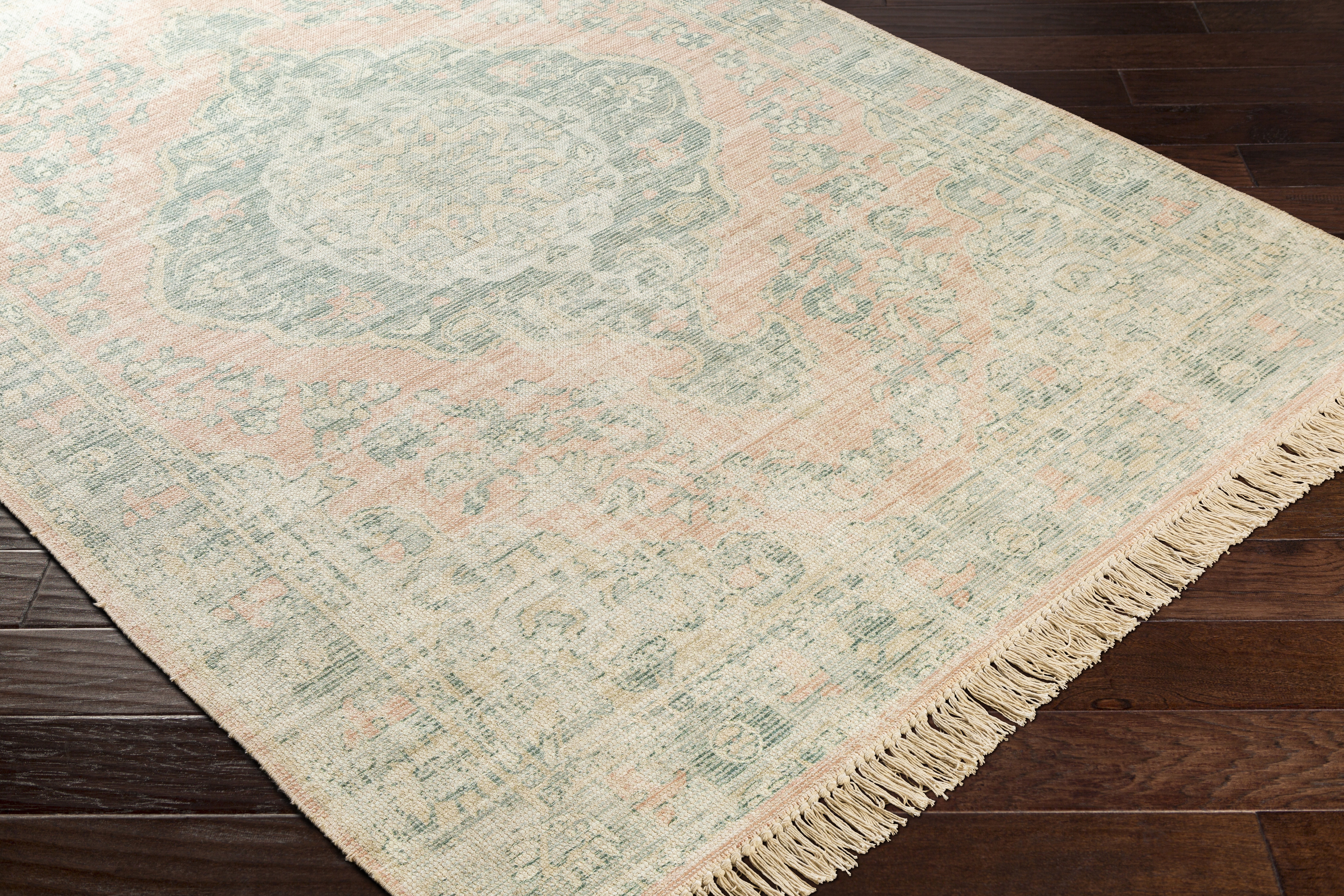 Zainab Beige Indoor 6' x 9' Handmade Rug - Image 6
