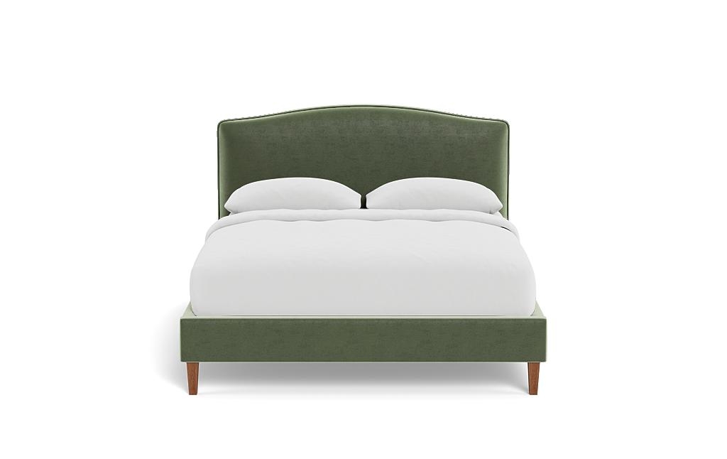 Celia Upholstered Bed with Contrast Piping - Image 0