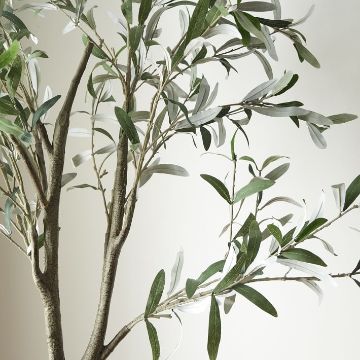 Faux Potted Olive Tree, 5' - Image 1