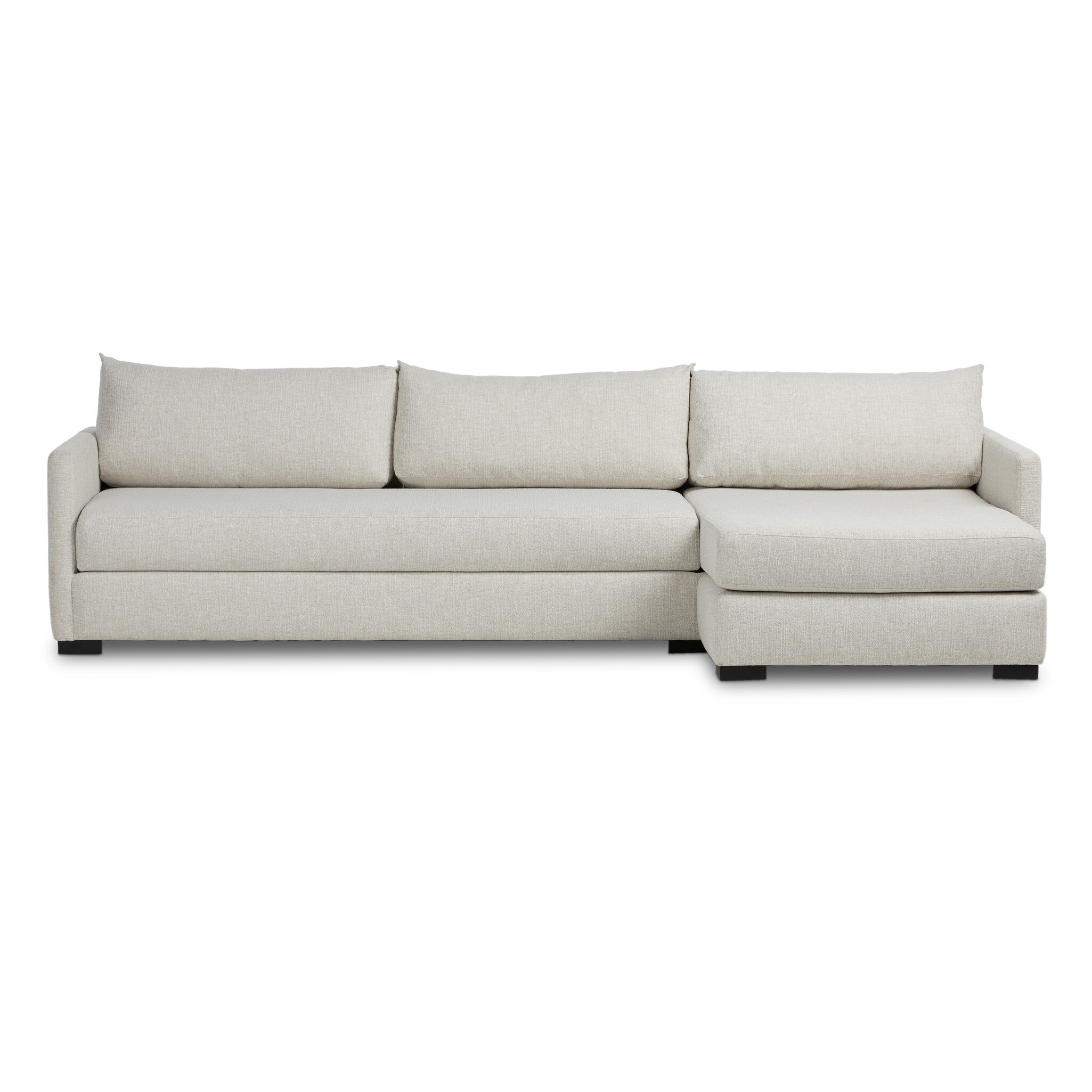 Wickham 2-Piece Sleeper Sectional - Alameda Snow - Image 0