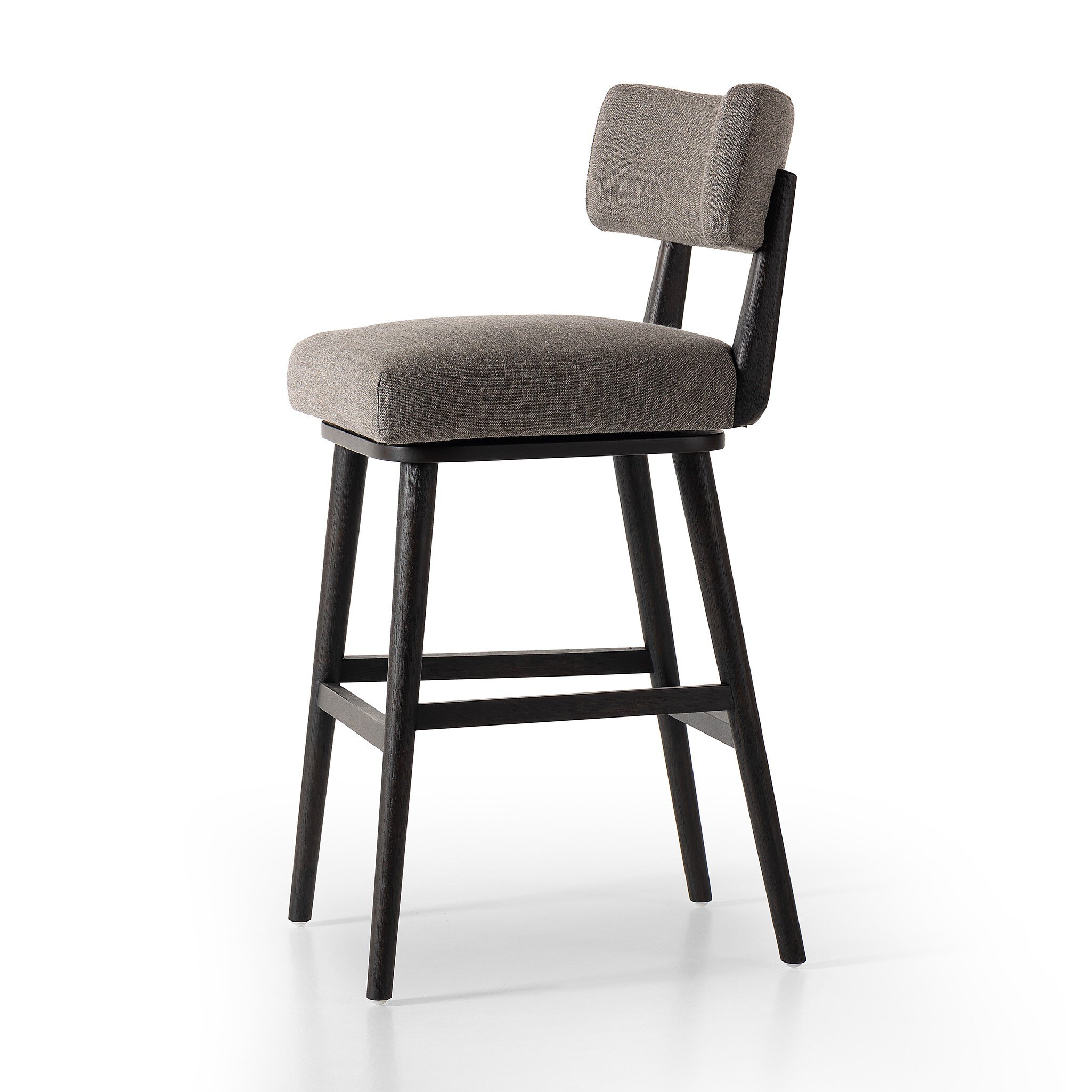 Cardell Swivel Bar + Counter Stool - Alcala Nickel - Image 8