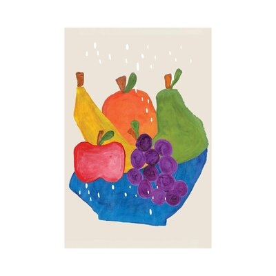 Fruit Bowl by - Wrapped Canvas - Image 0