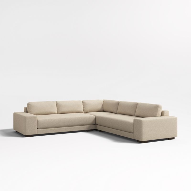 Horizon 3-Piece L-Shaped Sectional Sofa - Image 1