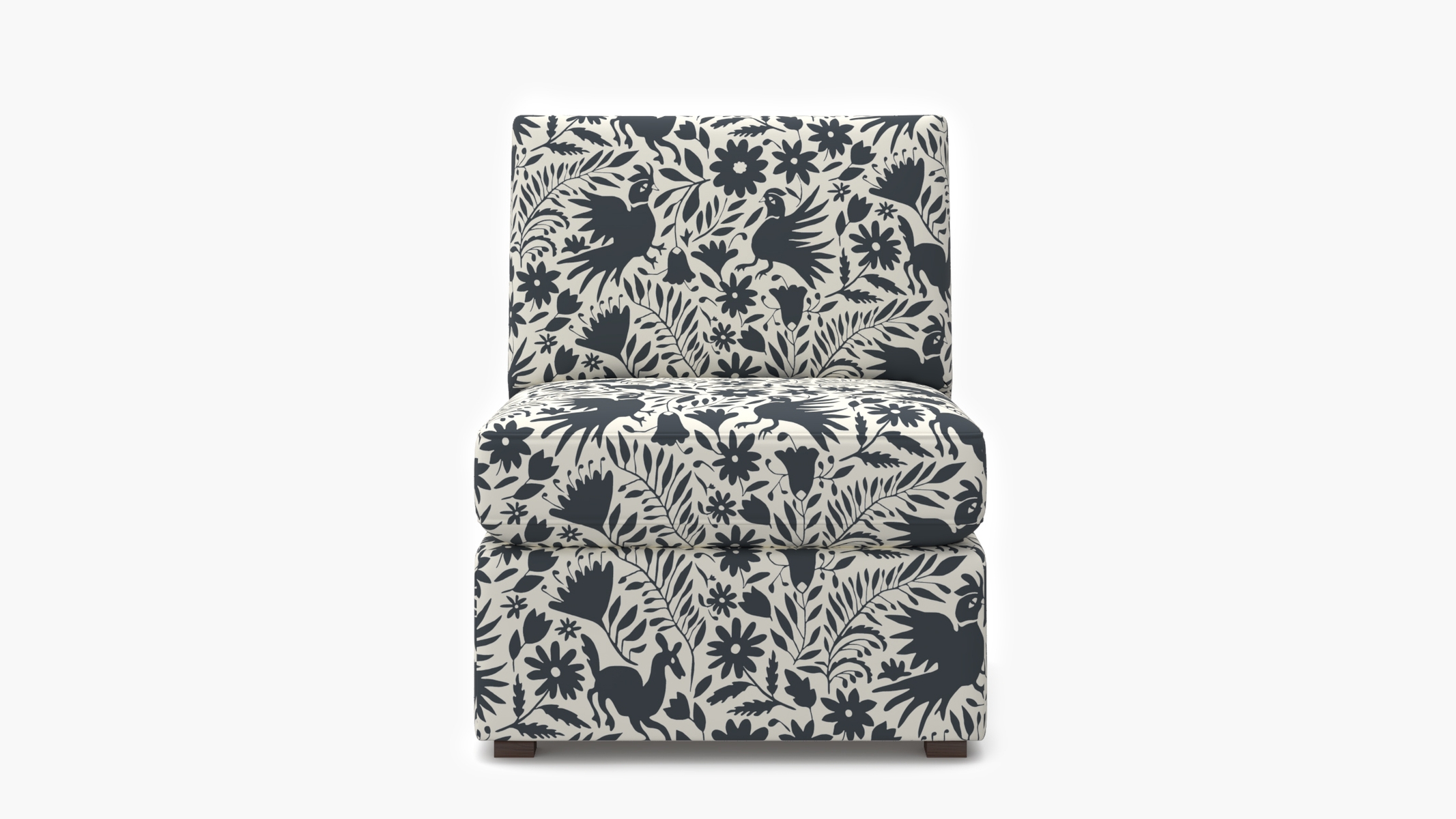 Grande Slipper Chair, Ink Frida - Image 0