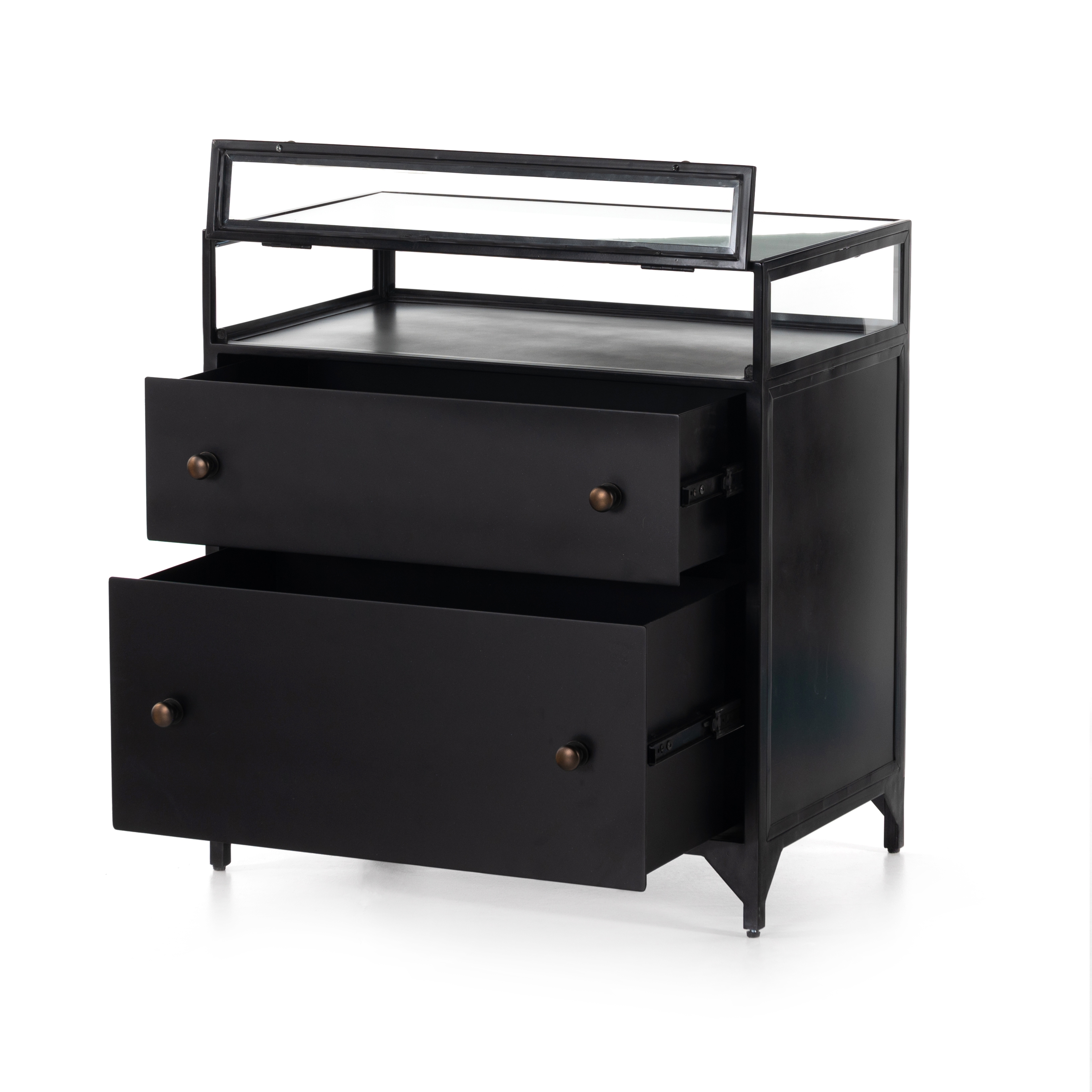 Shadow Box Nightstand-Black - Image 4