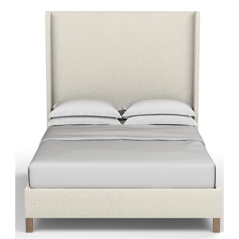 Lincoln Shelter Upholstered Panel Bed - Image 0