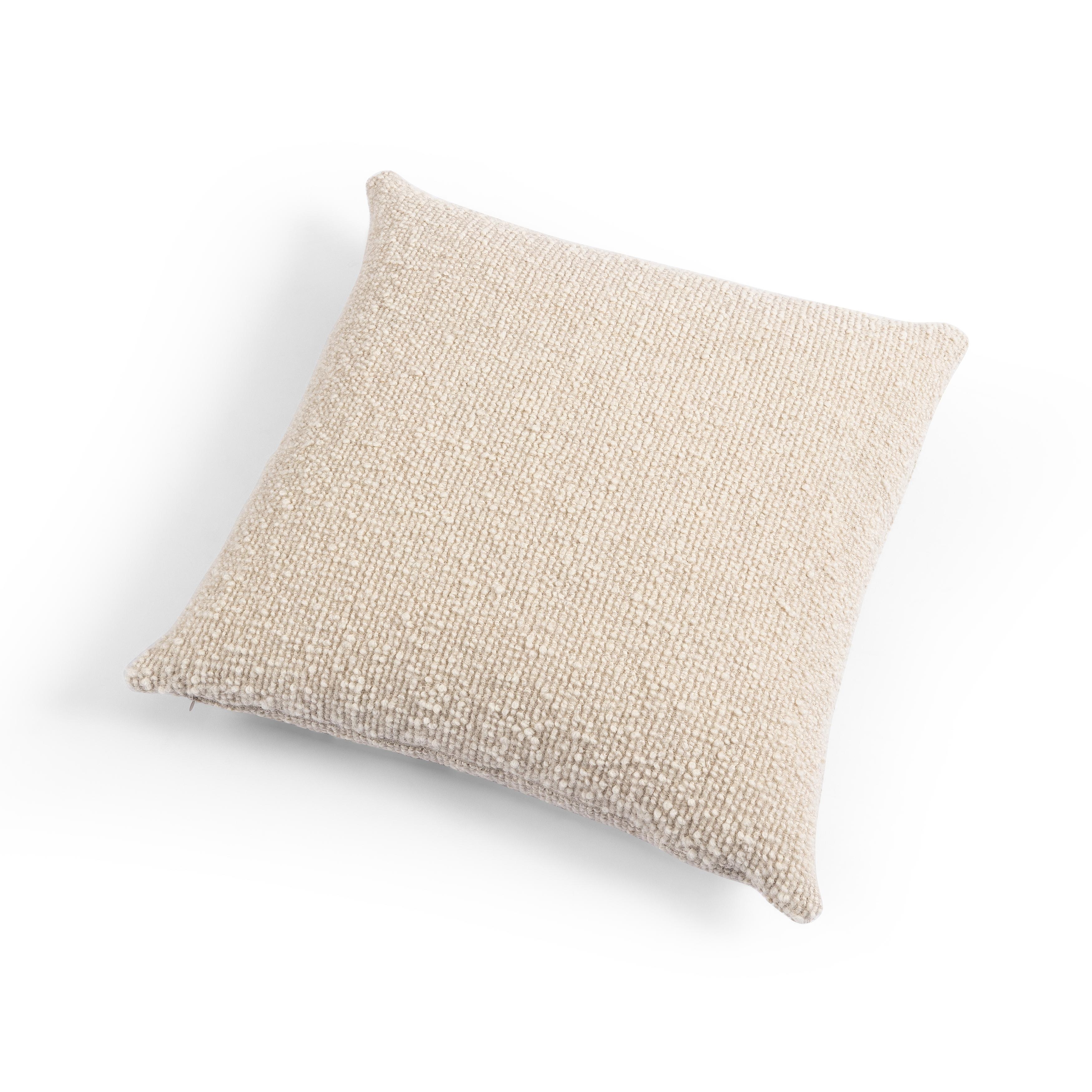 Francia Pillow-Herstal Oatmeal-22"x22" - Image 2