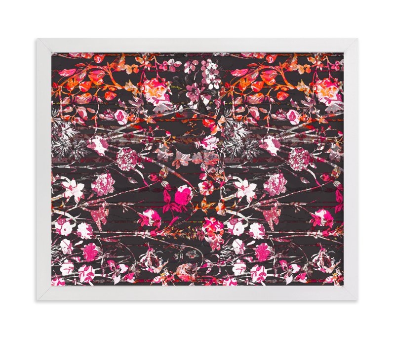 Painted Midnight Garden Limited Edition Fine Art Print 1 - Image 0