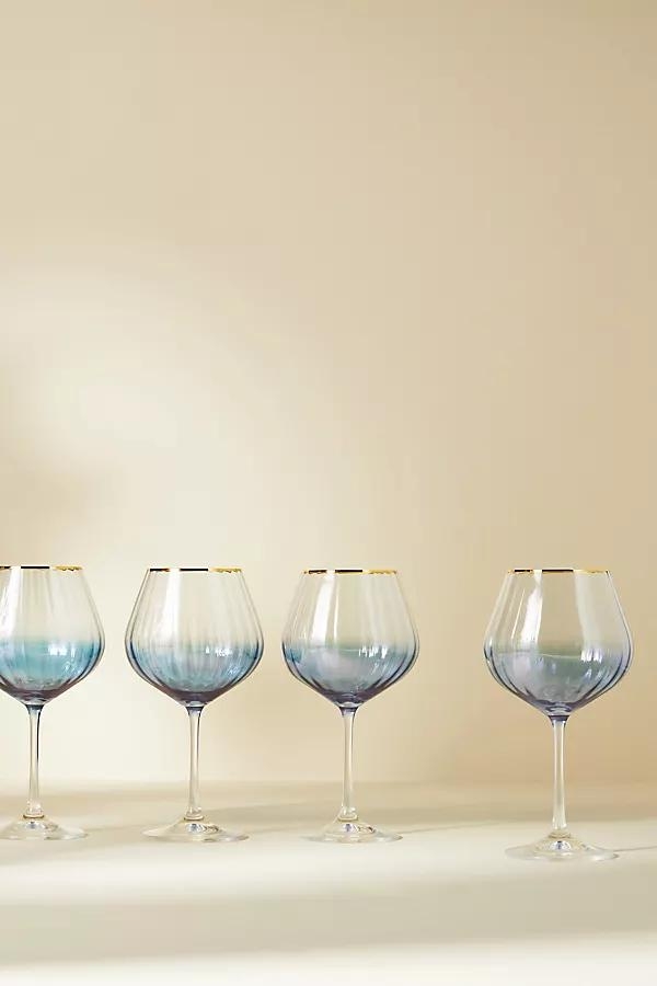 Waterfall Red Wine Glasses, Set of 4 - Image 0