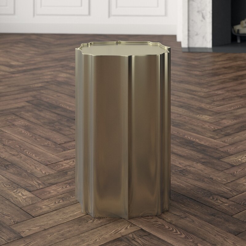 Caracole Classic Good As Gold End Table - Image 0