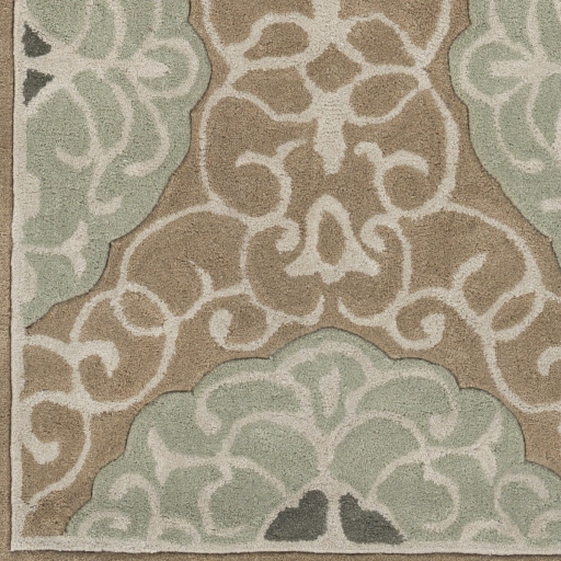 Cosmopolitan Brown Indoor 8' x 8' Handmade Rug - Image 0