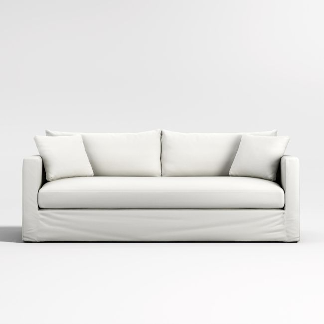 Willow II Slipcovered Bench Sofa - Image 0