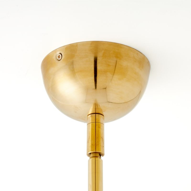 Lamina Polished Brass Pendant Light - Image 3