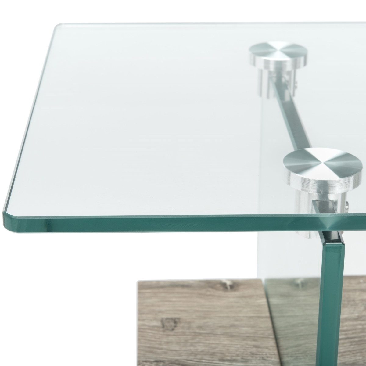 Kayley Console Table - Grey Oak - Safavieh - Image 2