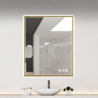 Ickes Modern & Contemporary Lighted Bathroom / Vanity Mirror - Image 0