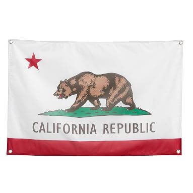 State Pride Flag, California, 36x24 - Image 0