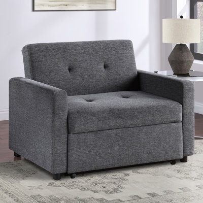 Noah 49" Wide Convertible Pull Out Sleeper Chair - Image 0