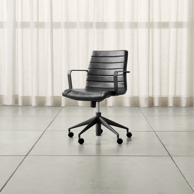 Graham Black Office Chair - Image 6