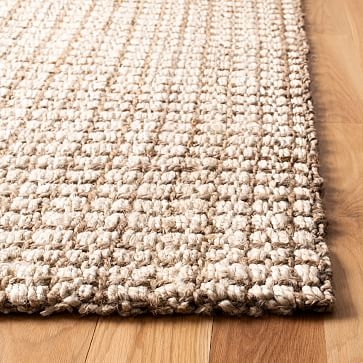 Grid Jute Rug, 5x8Ivory/Natural - Image 2