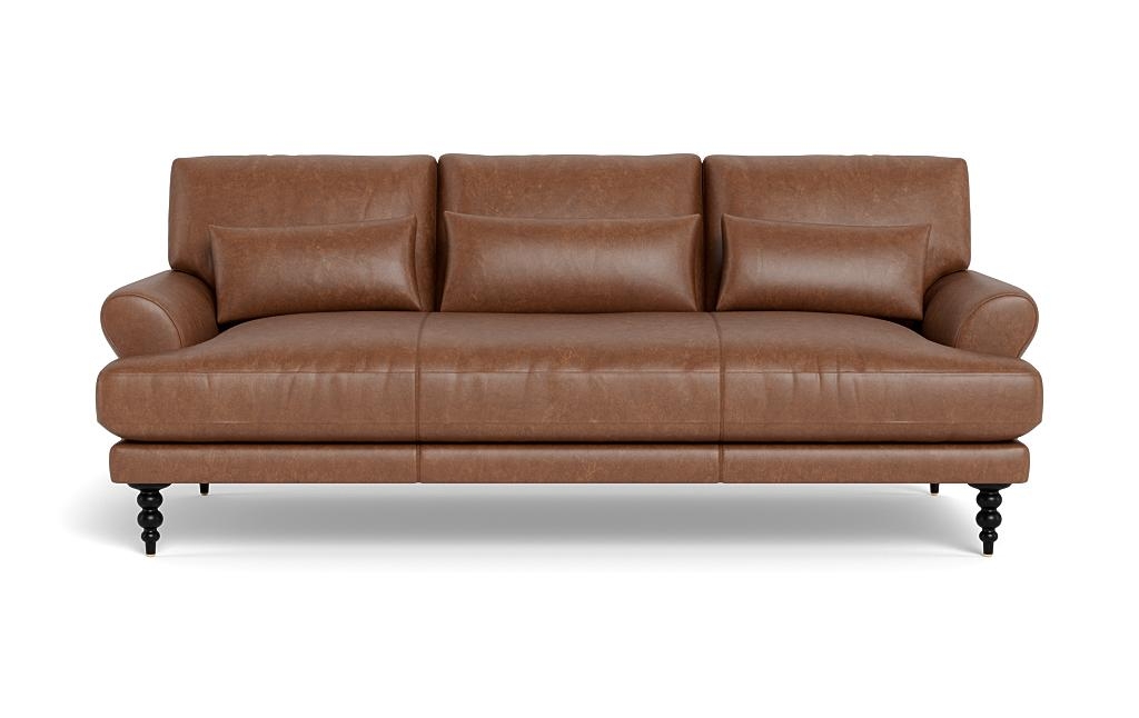 Maxwell Leather Loveseat by Apartment Therapy - Image 0