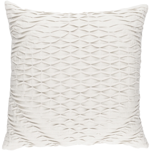 Baker Pillow, 22" x 22", White - Image 0