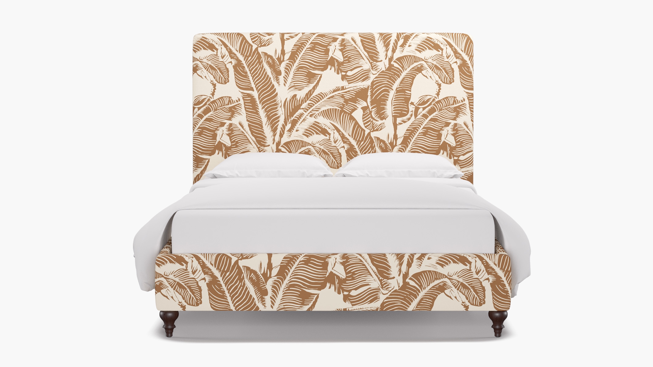 Classic Bed, Caramel Martinique® Encore, Espresso Traditional Turned Leg, Queen - Image 0