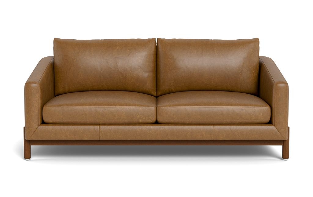 Oslo Leather 2-Seat Sofa - Image 0