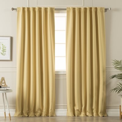 Sweetwater Blackout Solid Thermal Curtain Panels - Image 0