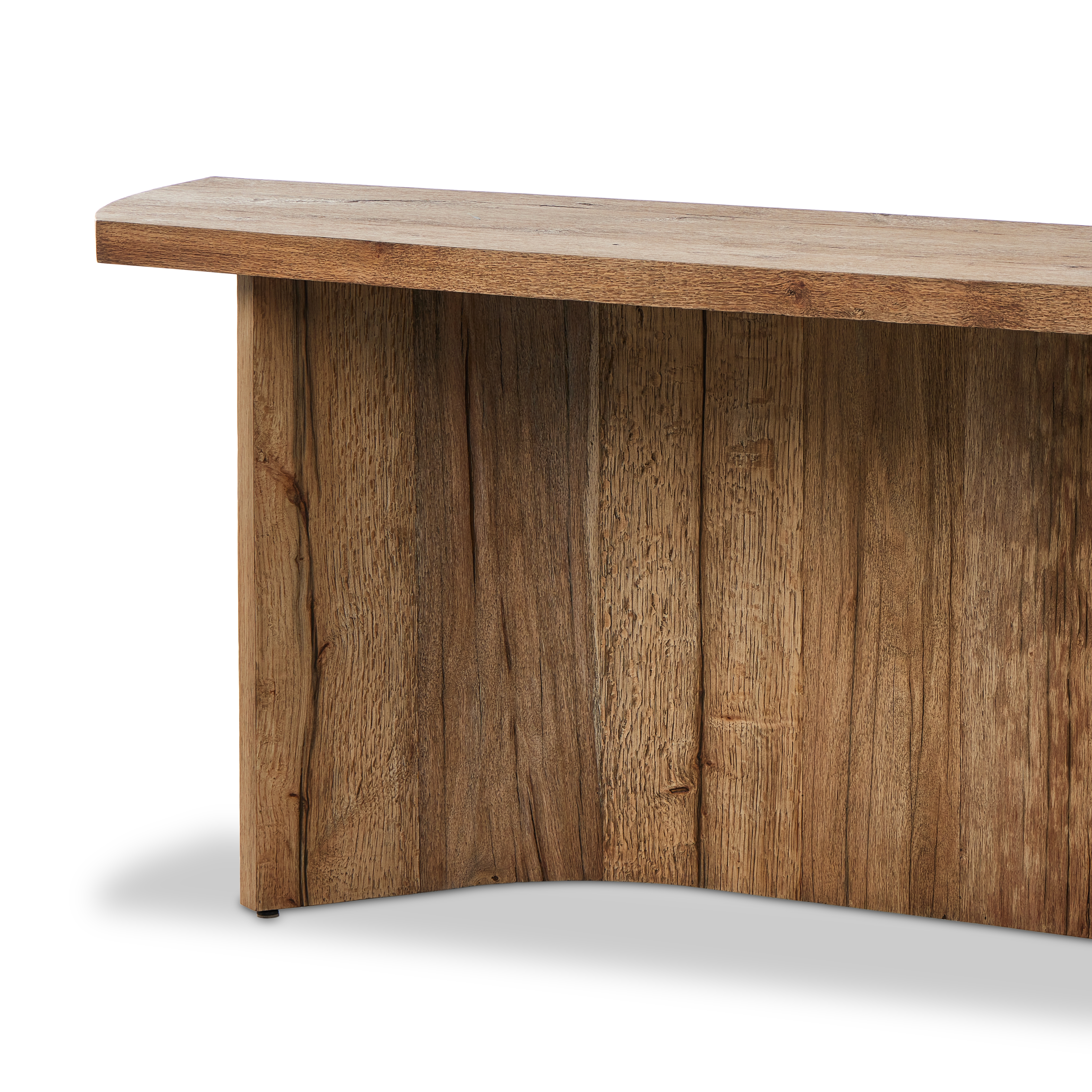 Brinton Console Table-Rustic Oak Veneer - Image 7
