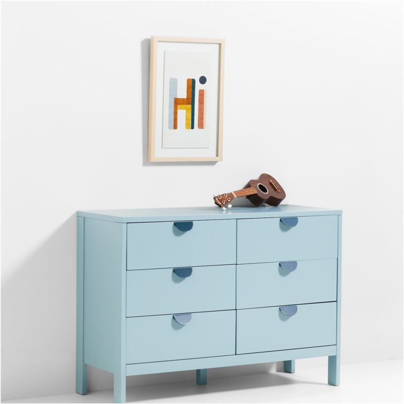 Hi Framed Wall Art Print - Image 3