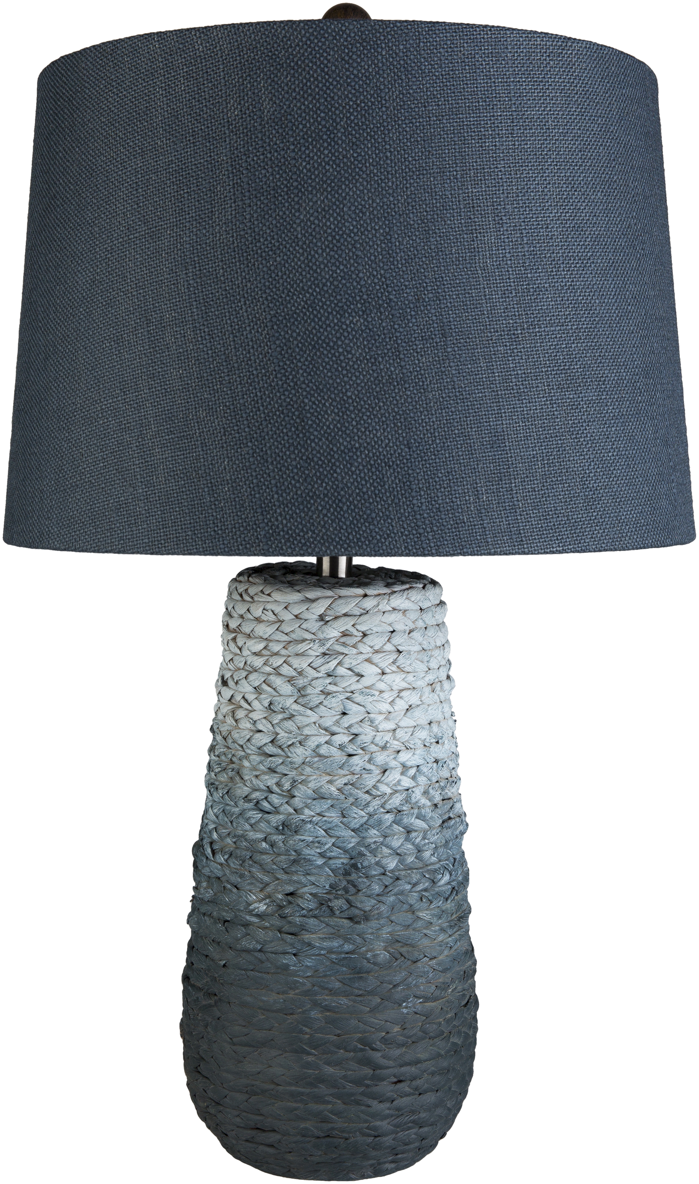 Mallory Pale Blue Hand Finished 27"H x 14"W x 14"D Accent Table Lamp - Image 0