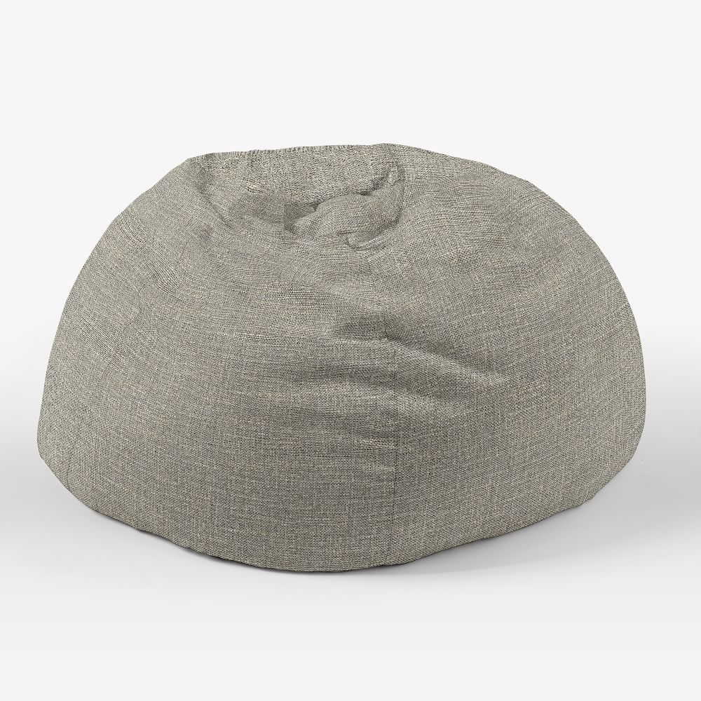 Bean Bag Collection 42" Cover, Heathered Tweed, Cement - Image 0